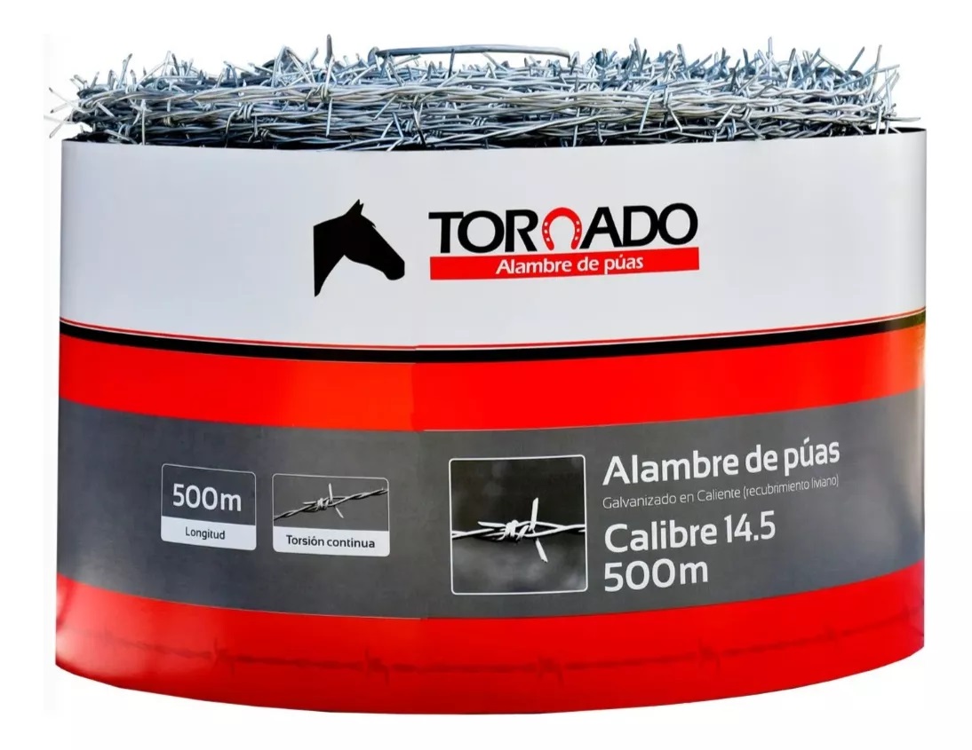 ALAMBRE DE PUAS 500MT CALIBRE 14.5 MEJIA