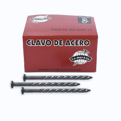 CLAVO ACERO HELICOIDAL 1 1/2" X 3.0MM MEJIA (1X250)