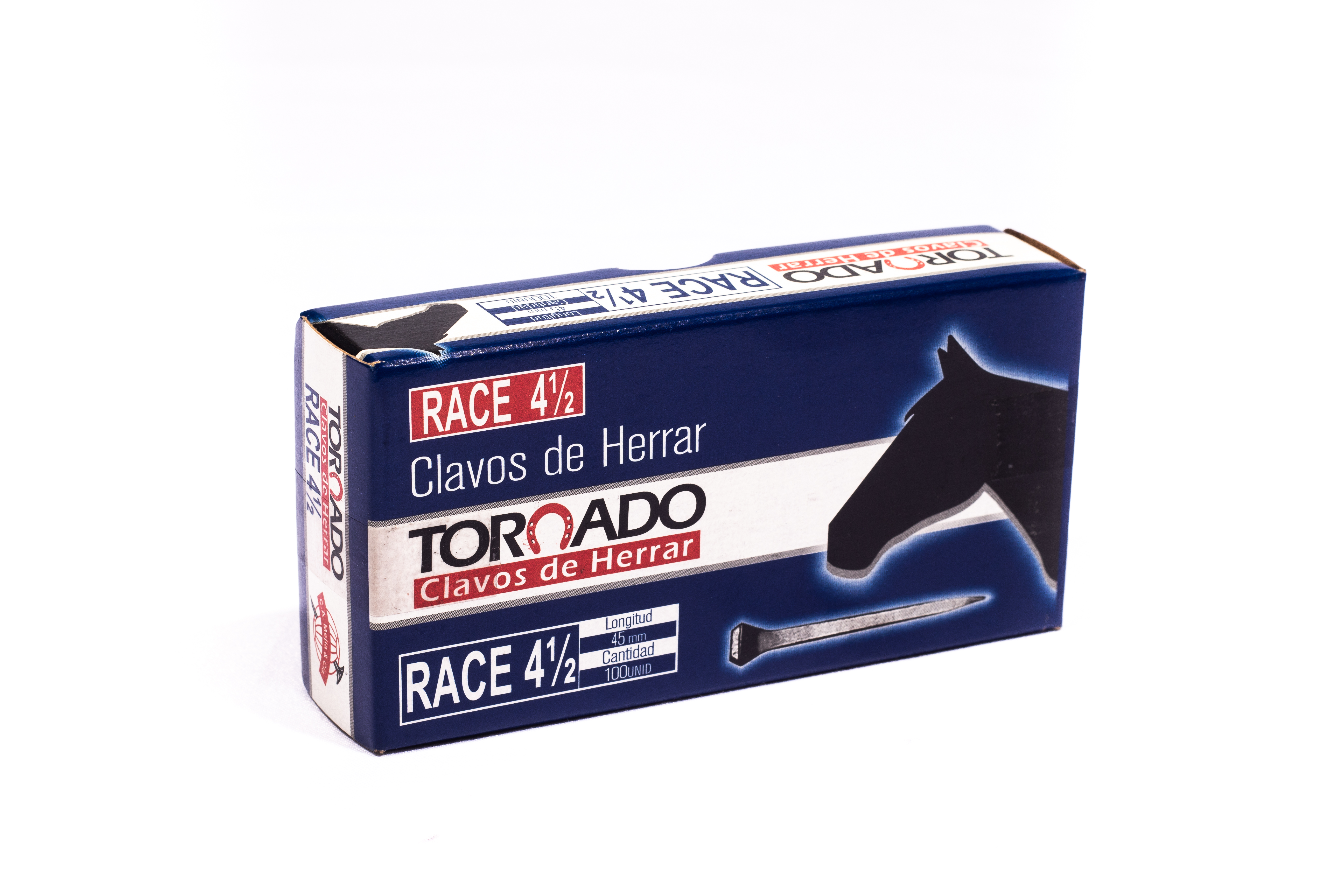CLAVO DE HERRAR RACE 4 1/2 MEJIA (1X100) MEJIA