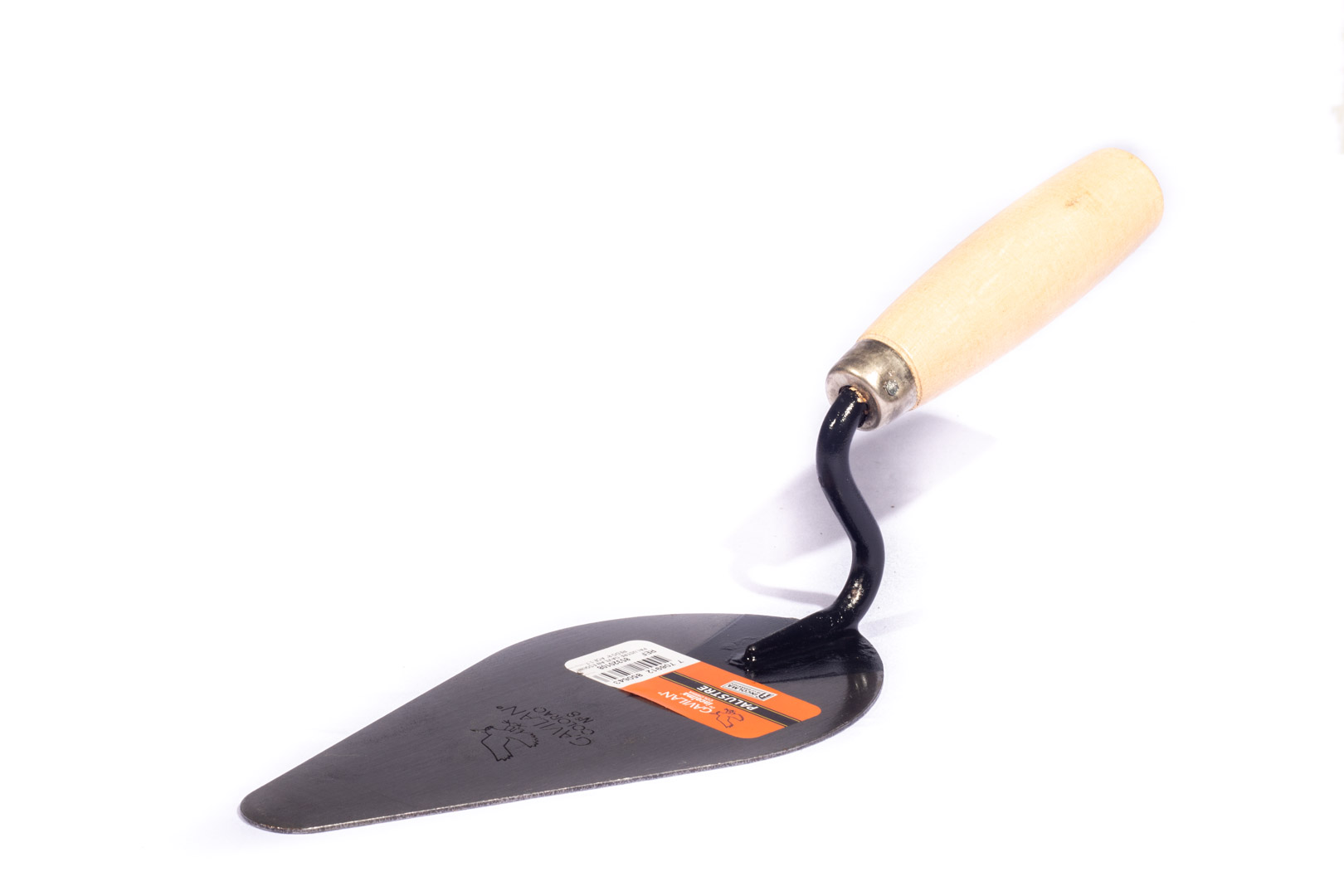 CUCHARA DE ALBAÐIL COLIMA 8" MANGO MADERA (1 UND)