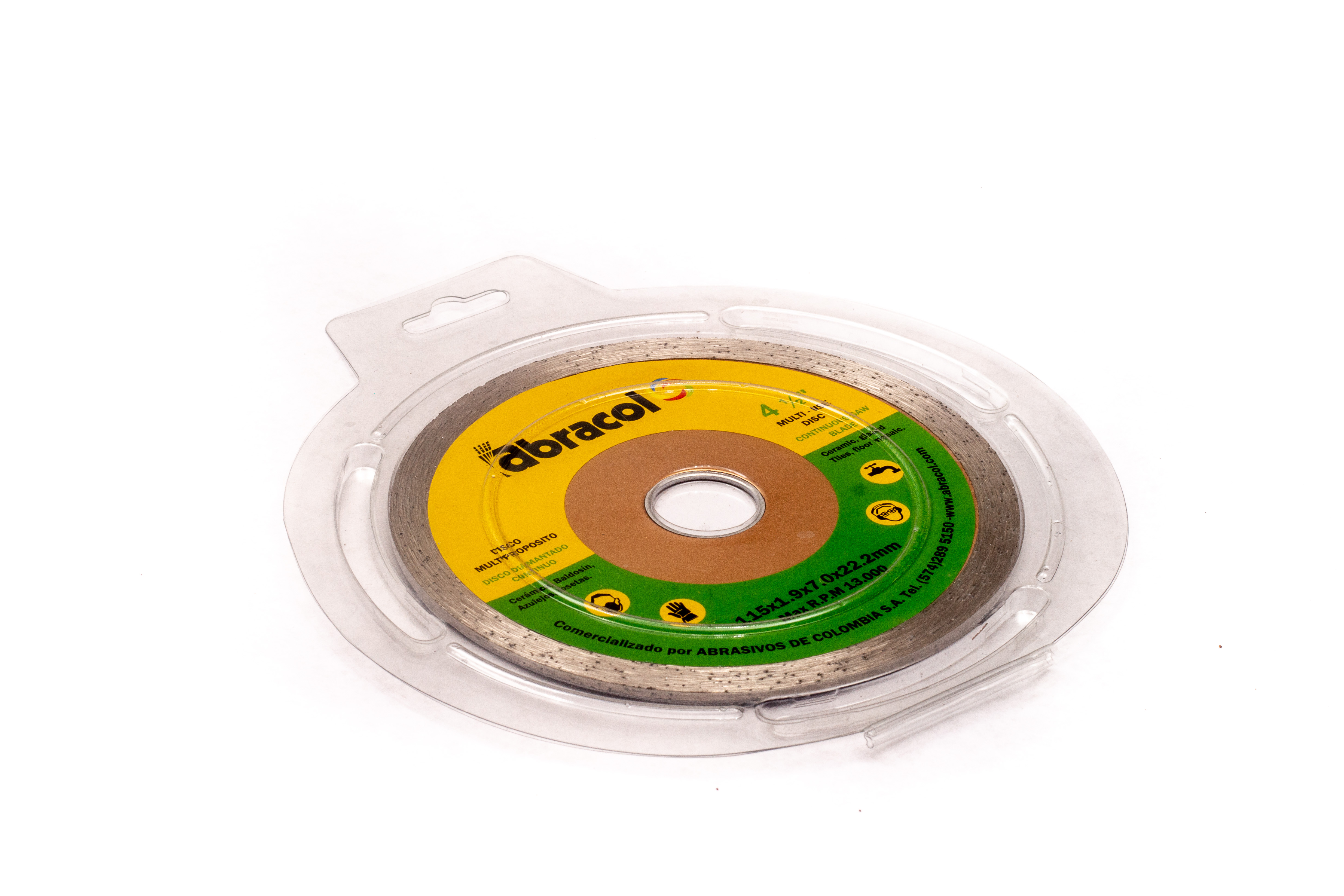 DISCOS DIAMANTADOS 4 1/2 X 1.9MM X 7MM CCONTINUO ABRACOL (1)