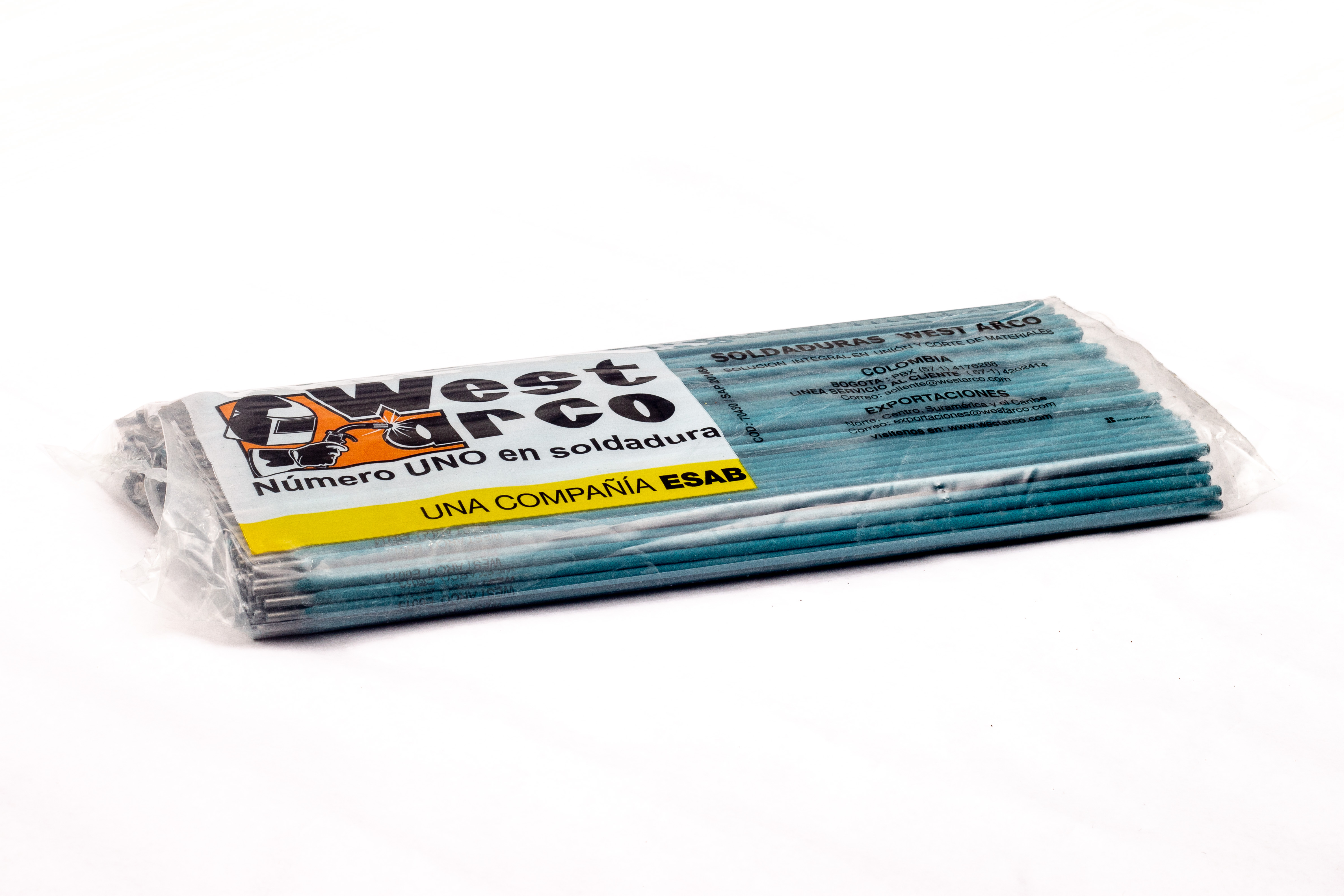 ELECTRODO WEST ARCO 6013 AZUL 1/8 (4X5KG)