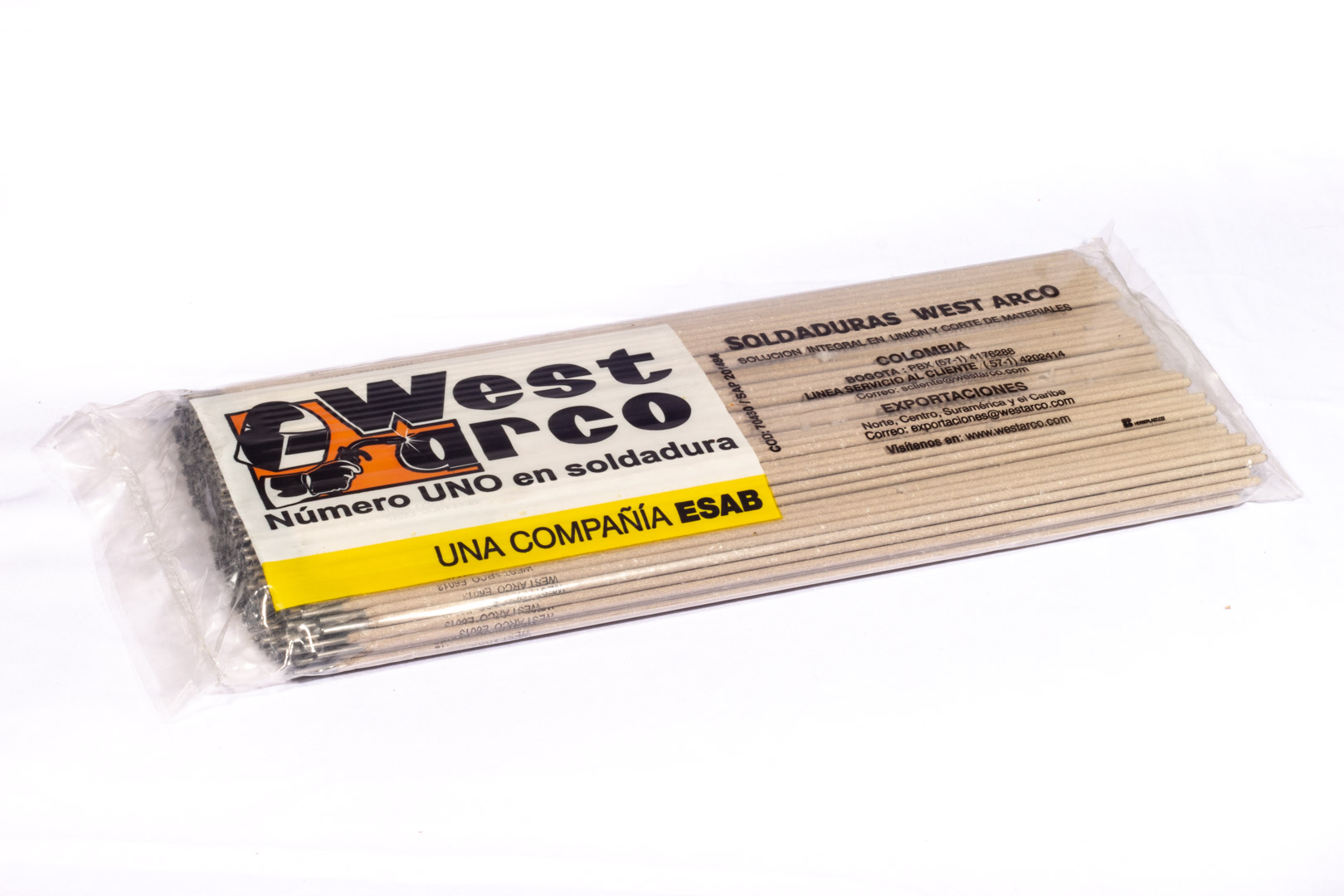ELECTRODO WEST ARCO 6013 GRIS 1/8 (4X5KG)