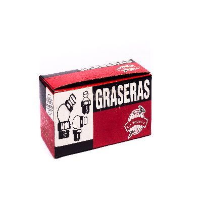 GRASERA 1/4" U.N.F 15 CODO 90º (1X100) MEJIA