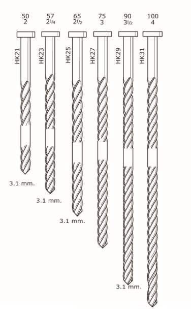 CLAVO SENCO 3" (4.050) UND