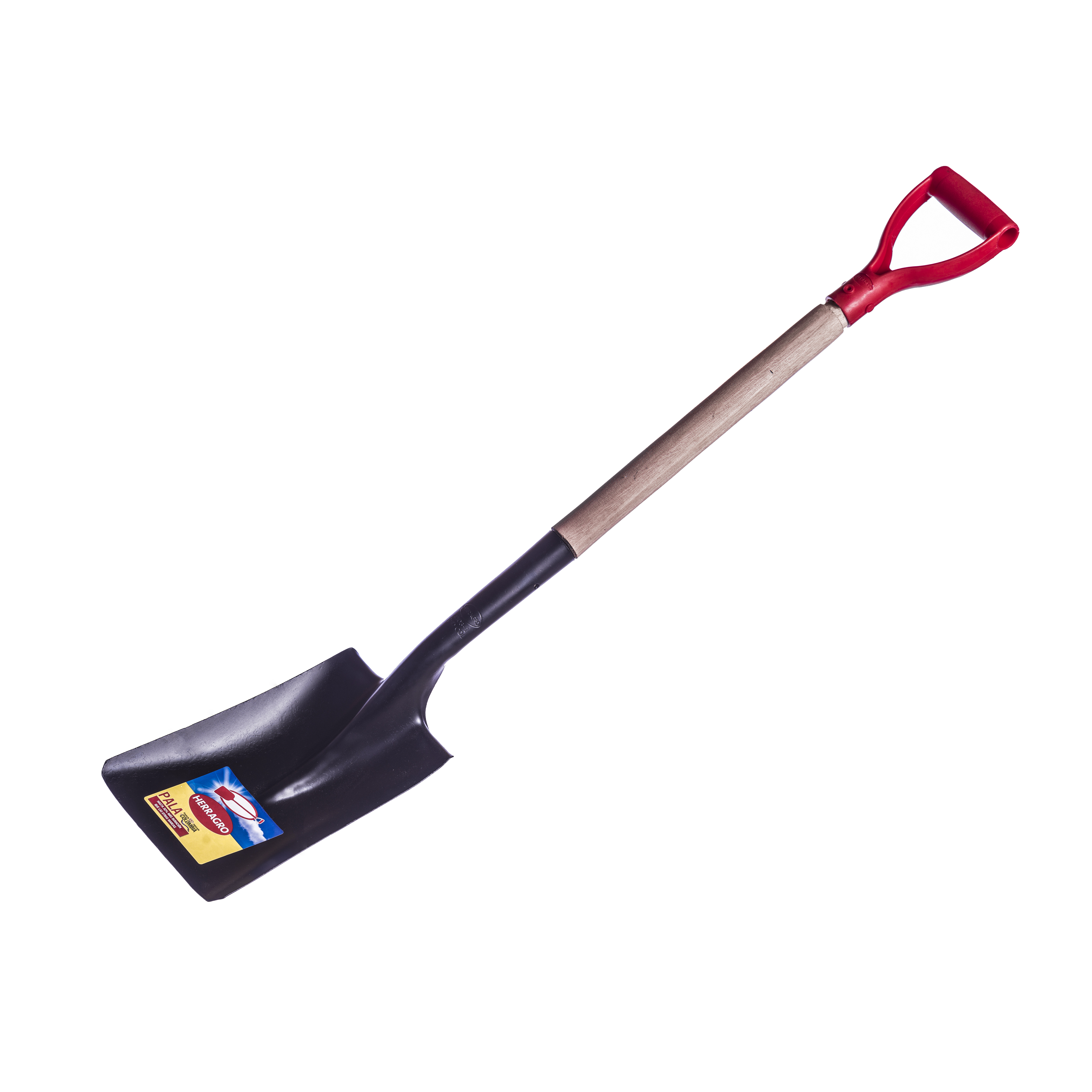 PALA CUADRADA MANIJA PLASTICA HERRAGRO R4000-2