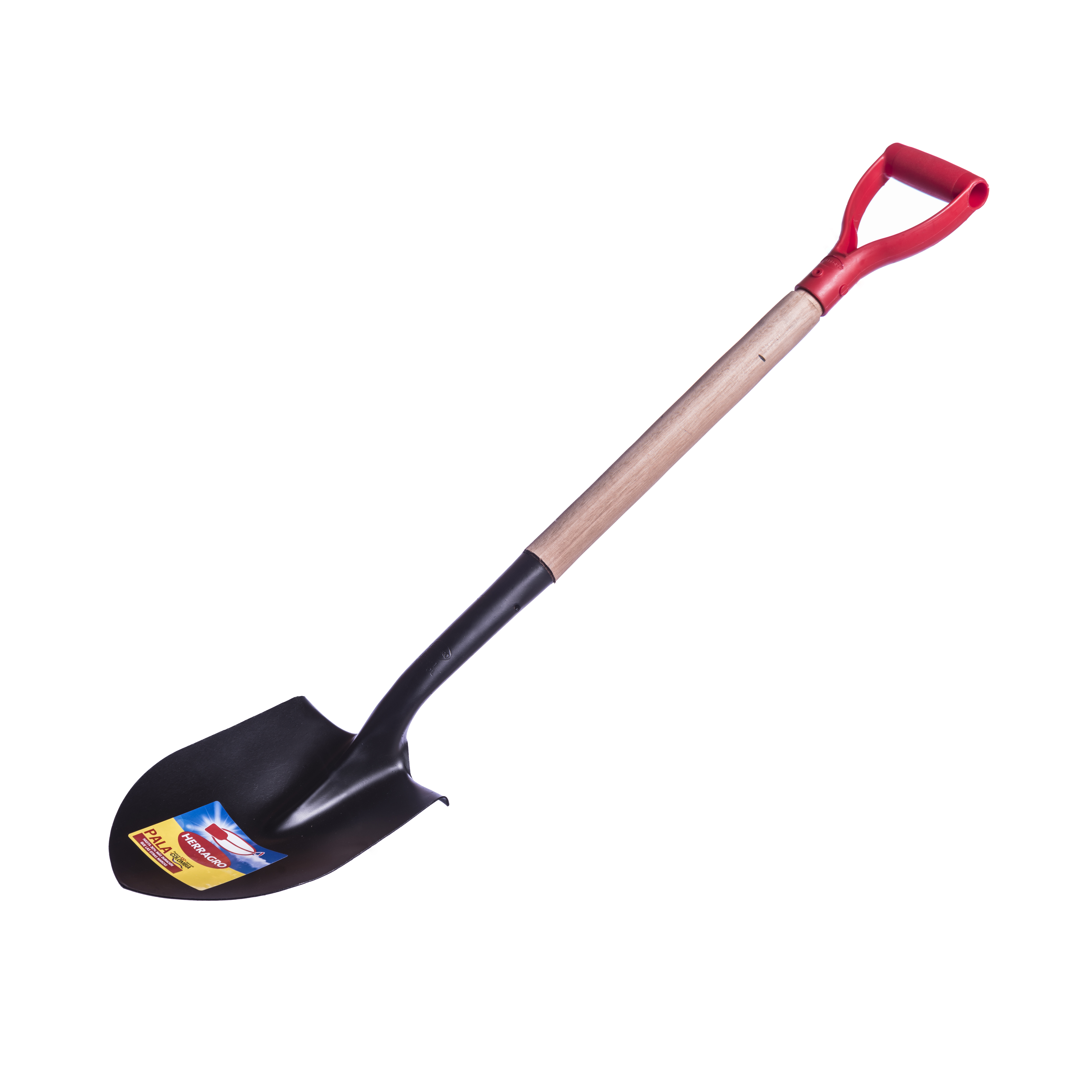 PALA REDONDA MANIJA PLASTICA HERRAGRO R6056-21