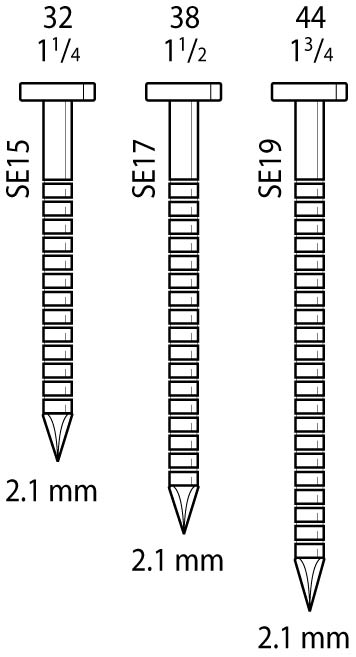 CLAVO SENCO 1 1/4" (15.000) UND